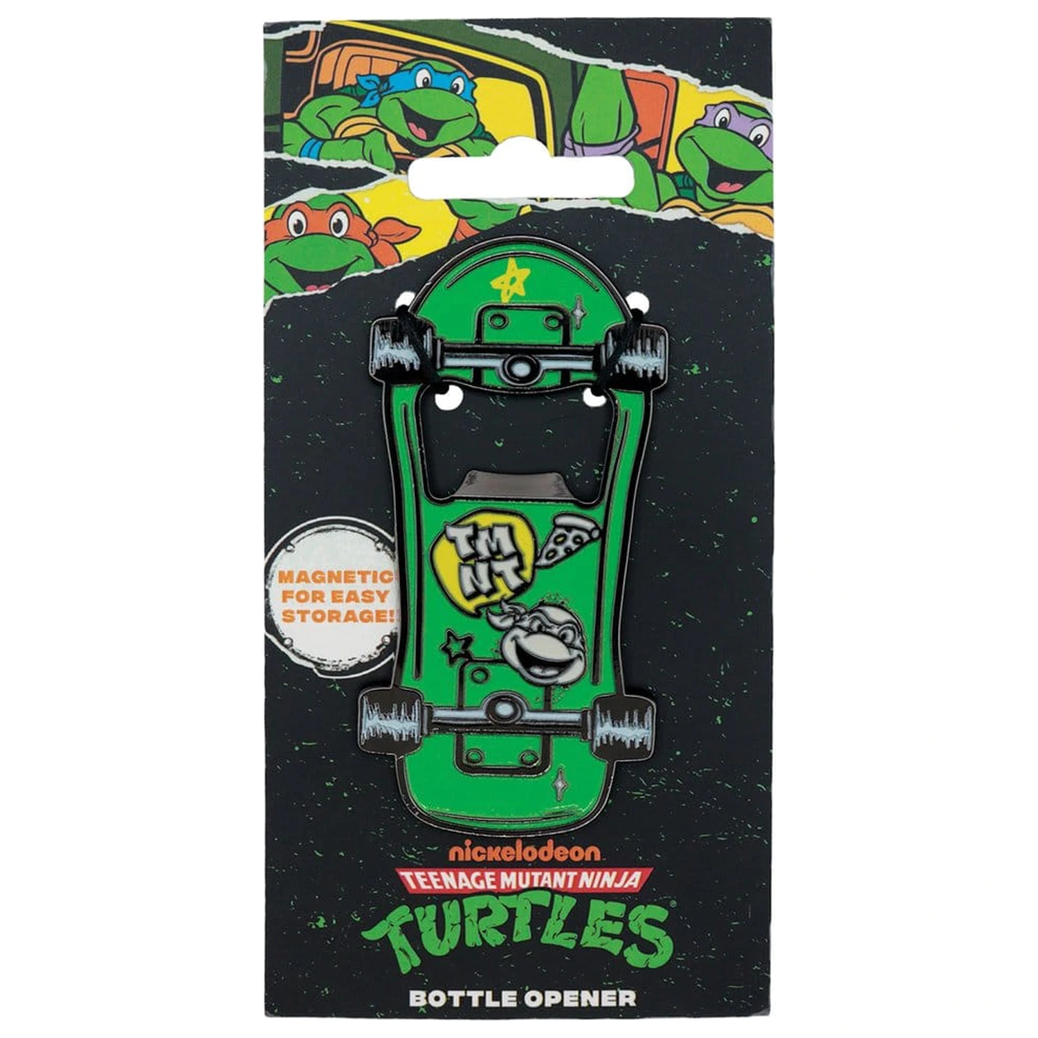 Teenage Mutant Ninja Turtles mágneses sörnyitó Skateboard termékfotó