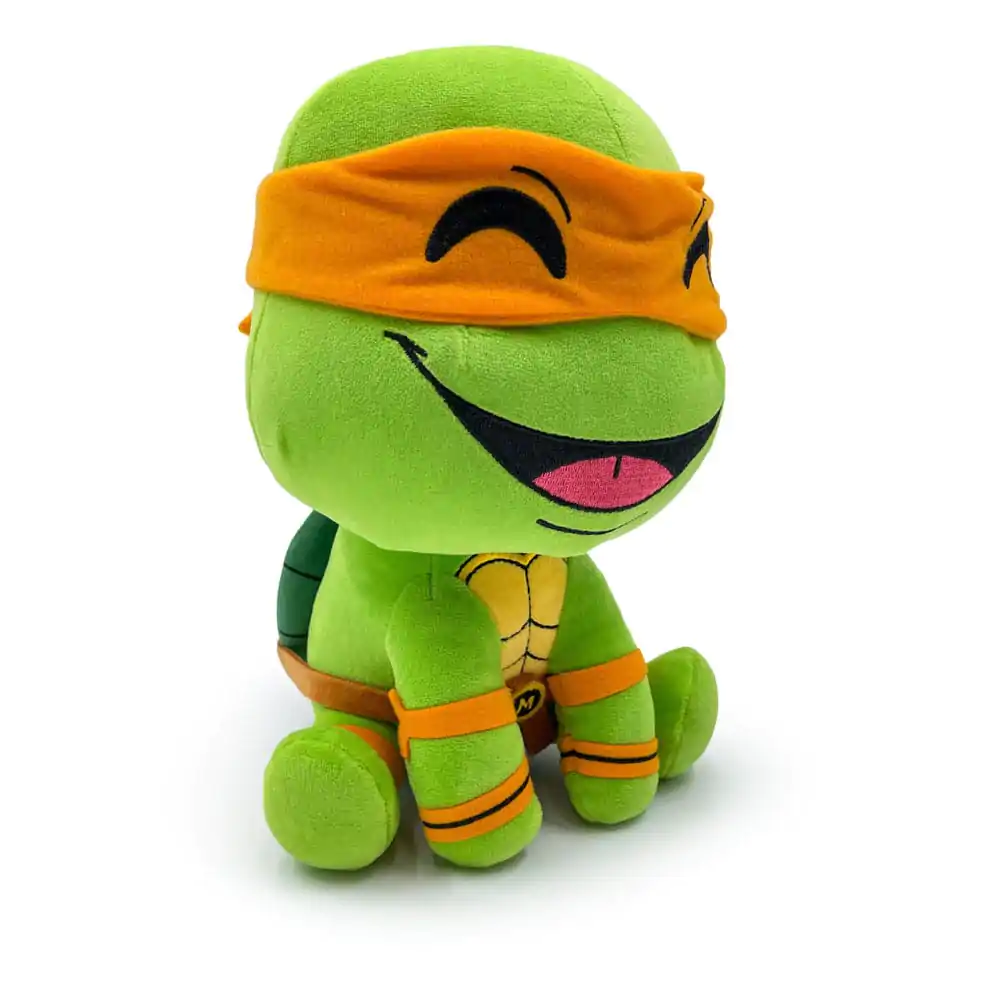 Teenage Mutant Ninja Turtles Michalangelo plüss figura 22 cm termékfotó