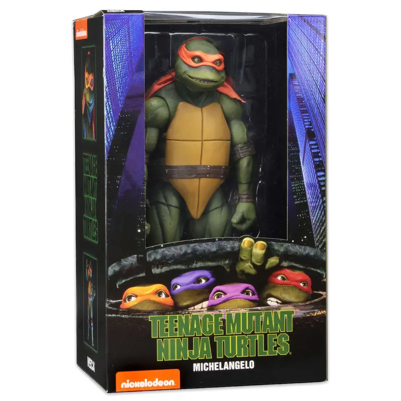 Teenage Mutant Ninja Turtles Michelangelo Mozgatható figura 42cm termékfotó