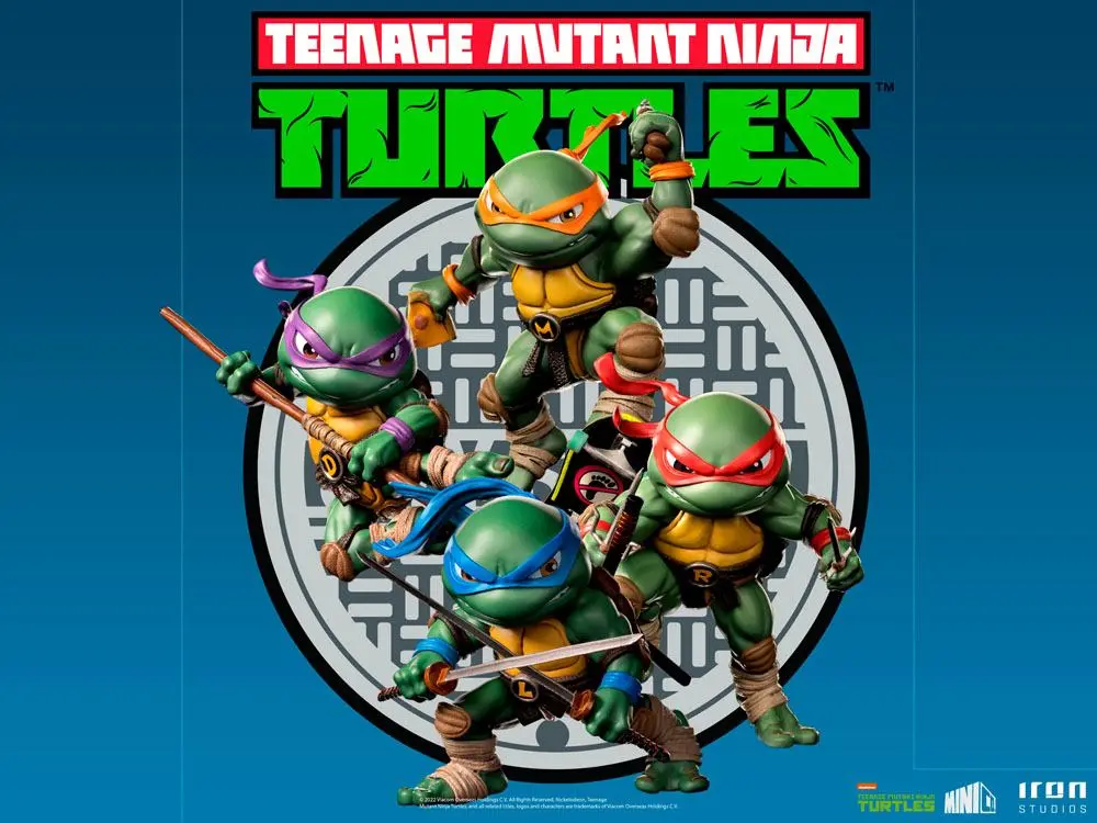 Teenage Mutant Ninja Turtles Mini Co. Donatello PVC figura 21 cm termékfotó