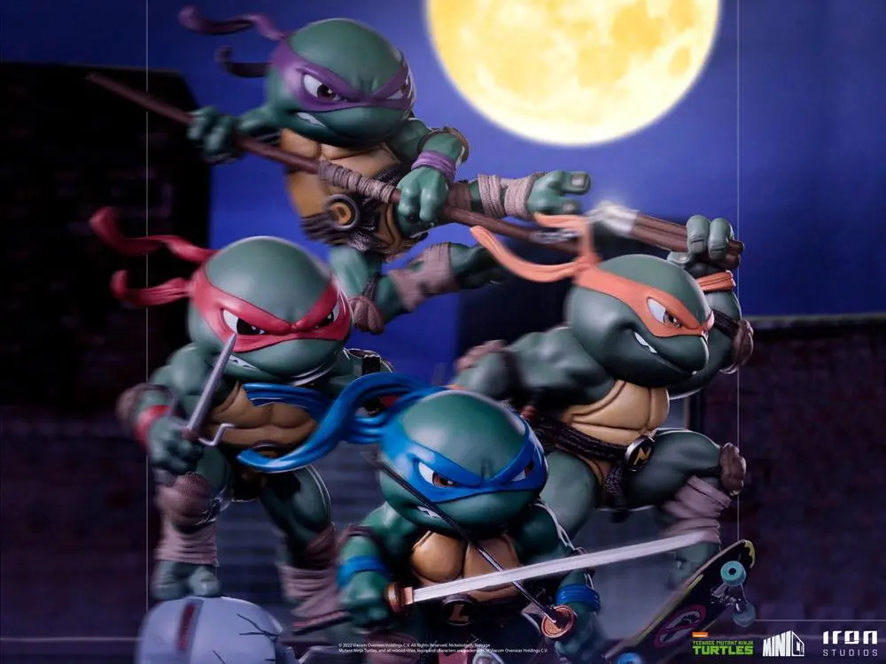 Teenage Mutant Ninja Turtles Mini Co. Leonardo PVC figura 12 cm termékfotó