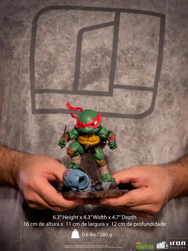 Teenage Mutant Ninja Turtles Mini Co. Raphael PVC figura 16 cm termékfotó
