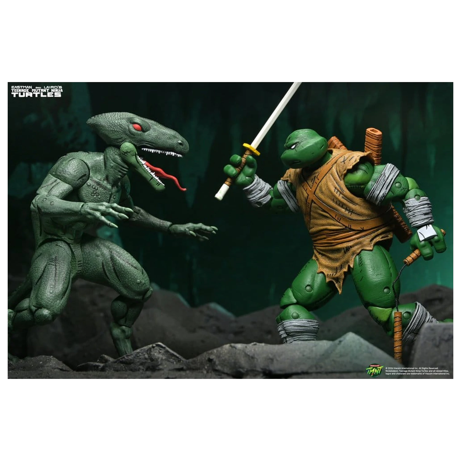 Teenage Mutant Ninja Turtles (Mirage Comics) 2 db-os akciófigura csomag Daimyo Orkai & Raptor 18 cm termékfotó