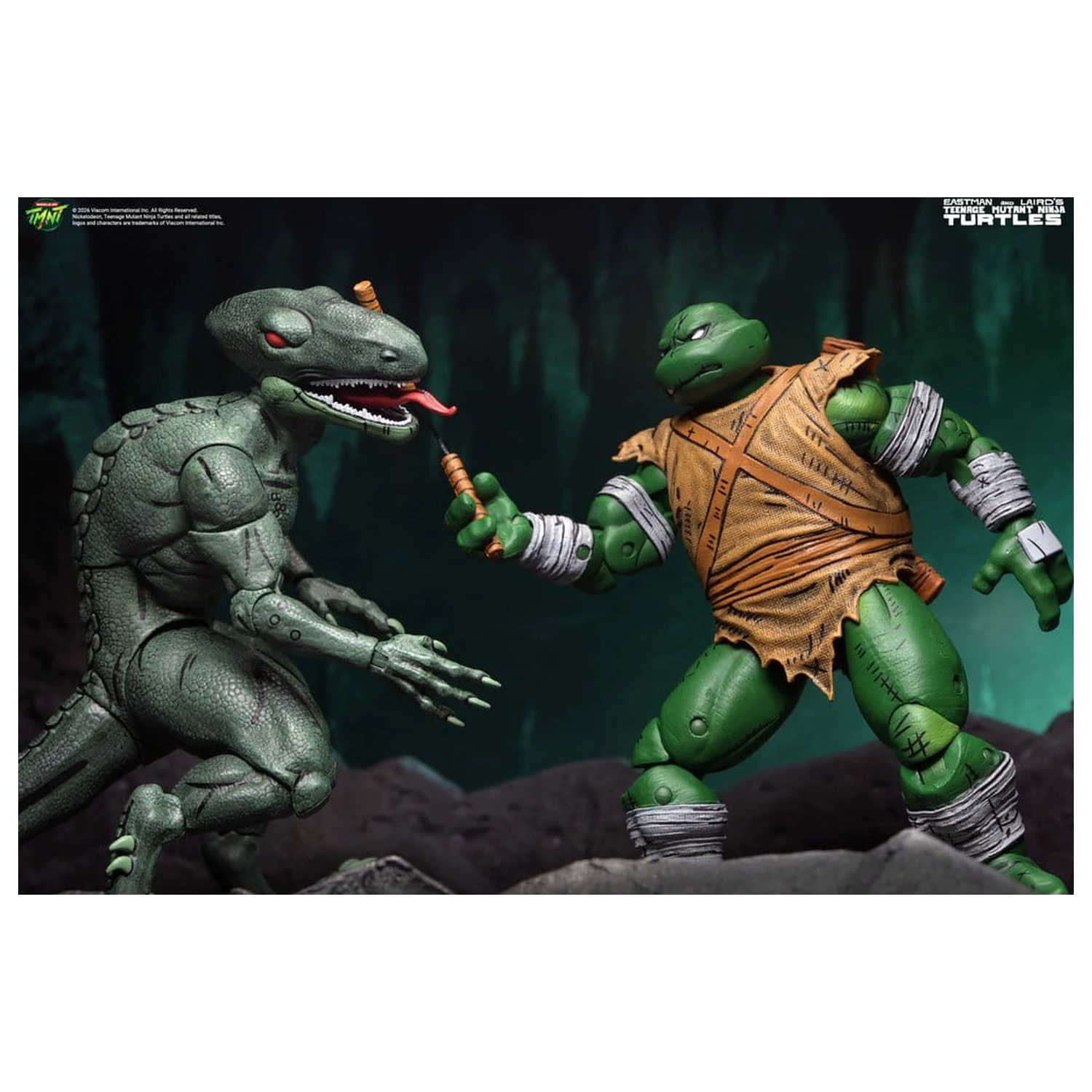 Teenage Mutant Ninja Turtles (Mirage Comics) 2 db-os akciófigura csomag Daimyo Orkai & Raptor 18 cm termékfotó