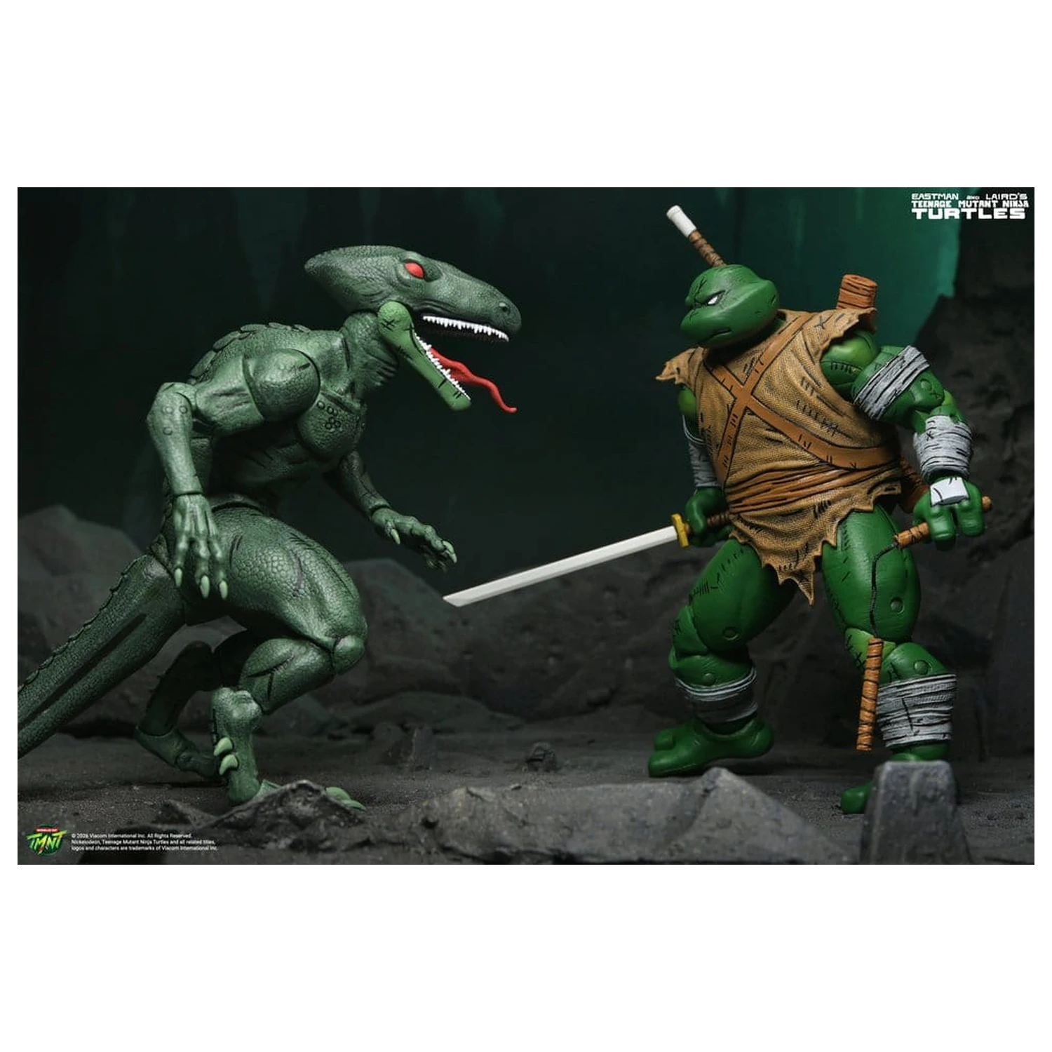 Teenage Mutant Ninja Turtles (Mirage Comics) 2 db-os akciófigura csomag Daimyo Orkai & Raptor 18 cm termékfotó