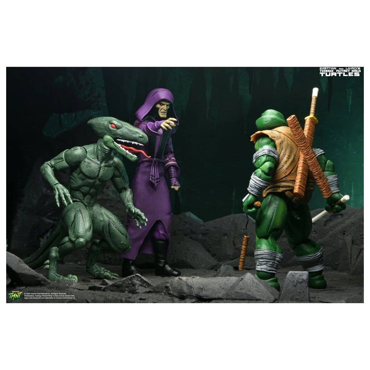 Teenage Mutant Ninja Turtles (Mirage Comics) 2 db-os akciófigura csomag Daimyo Orkai & Raptor 18 cm termékfotó