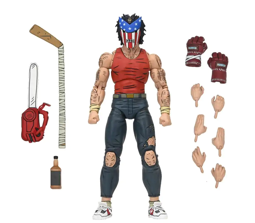 Teenage Mutant Ninja Turtles (Mirage Comics) akciófigura Ultimate Casey Jones (Bodycount) 18 cm termékfotó