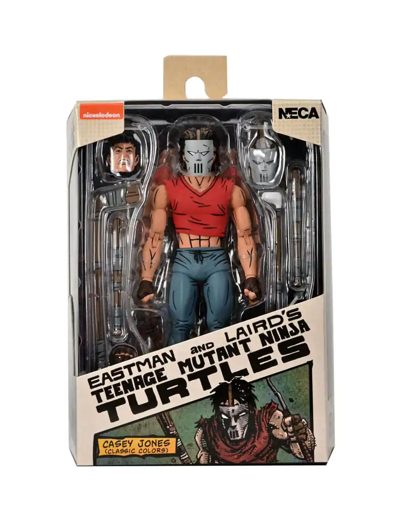 Teenage Mutant Ninja Turtles (Mirage Comics) Casey Jones in Red shirt akciófigura 18 cm termékfotó