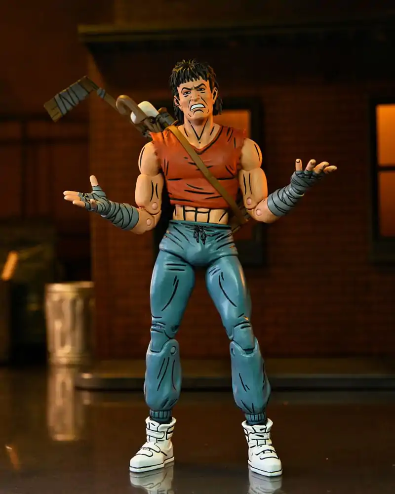 Teenage Mutant Ninja Turtles (Mirage Comics) Casey Jones in Red shirt akciófigura 18 cm termékfotó