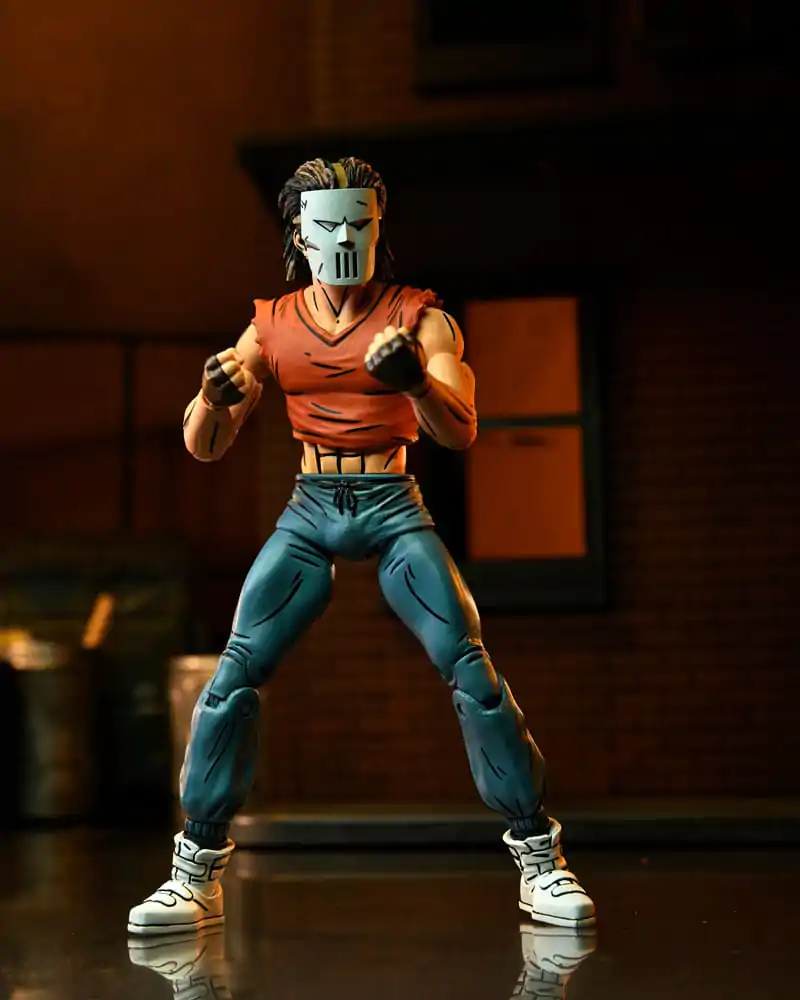 Teenage Mutant Ninja Turtles (Mirage Comics) Casey Jones in Red shirt akciófigura 18 cm termékfotó