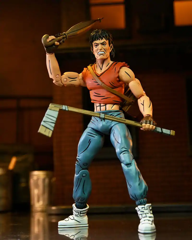 Teenage Mutant Ninja Turtles (Mirage Comics) Casey Jones in Red shirt akciófigura 18 cm termékfotó