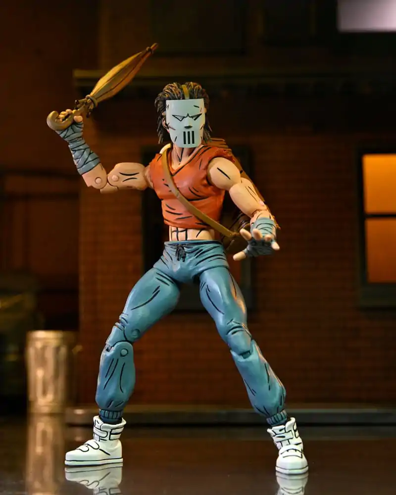 Teenage Mutant Ninja Turtles (Mirage Comics) Casey Jones in Red shirt akciófigura 18 cm termékfotó