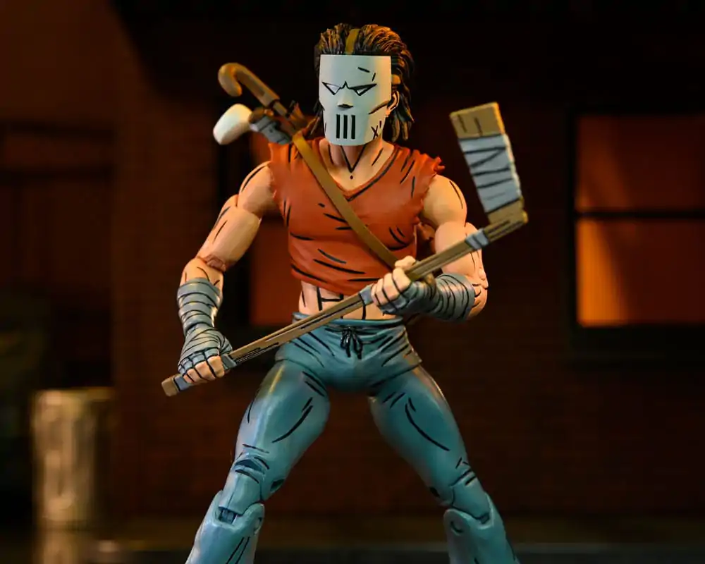 Teenage Mutant Ninja Turtles (Mirage Comics) Casey Jones in Red shirt akciófigura 18 cm termékfotó