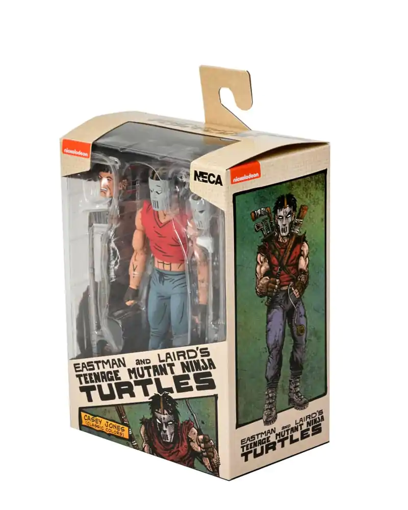 Teenage Mutant Ninja Turtles (Mirage Comics) Casey Jones in Red shirt akciófigura 18 cm termékfotó