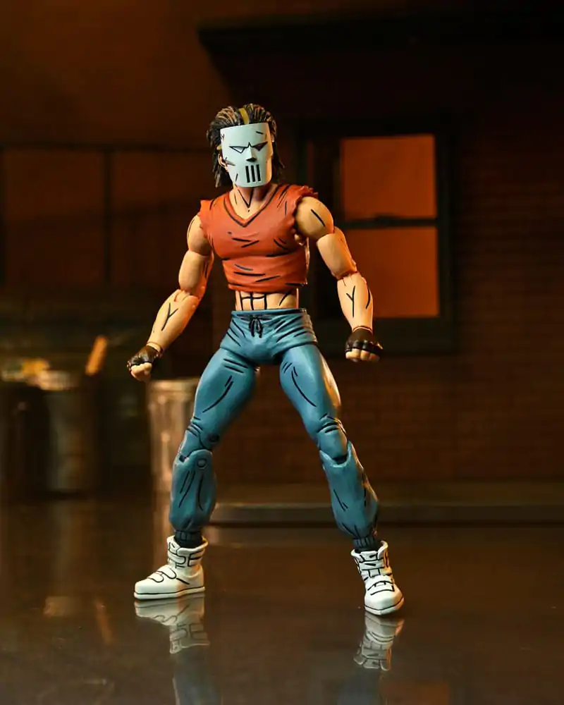 Teenage Mutant Ninja Turtles (Mirage Comics) Casey Jones in Red shirt akciófigura 18 cm termékfotó