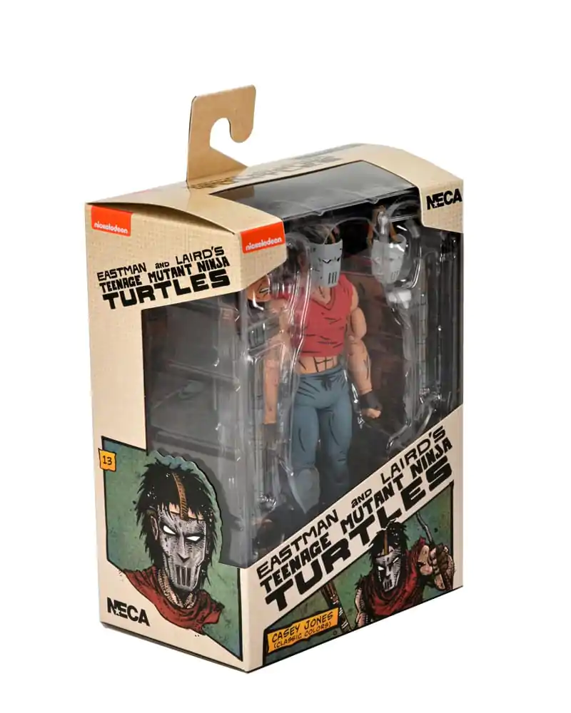 Teenage Mutant Ninja Turtles (Mirage Comics) Casey Jones in Red shirt akciófigura 18 cm termékfotó