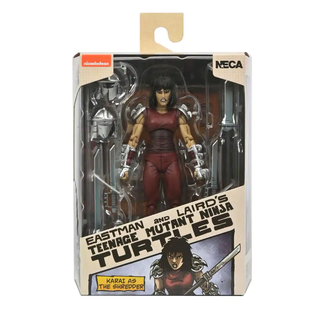 Teenage Mutant Ninja Turtles (Mirage Comics) Karai (City at War) akciófigura 18 cm termékfotó