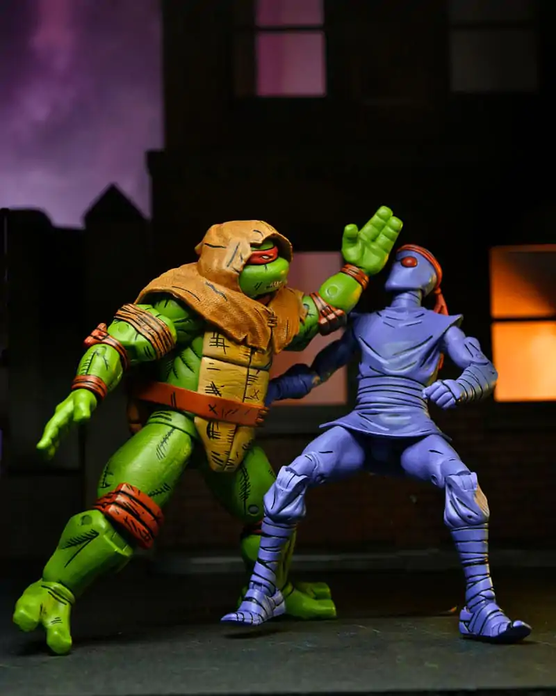Teenage Mutant Ninja Turtles (Mirage Comics) Leonardo, Raphael, Michelangelo, &amp; Donatello 4 db-os csomag akciófigura 18 cm termékfotó