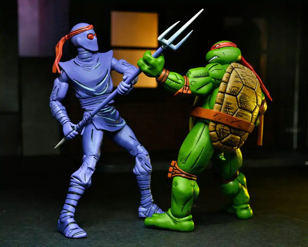 Teenage Mutant Ninja Turtles (Mirage Comics) Leonardo, Raphael, Michelangelo, &amp; Donatello 4 db-os csomag akciófigura 18 cm termékfotó