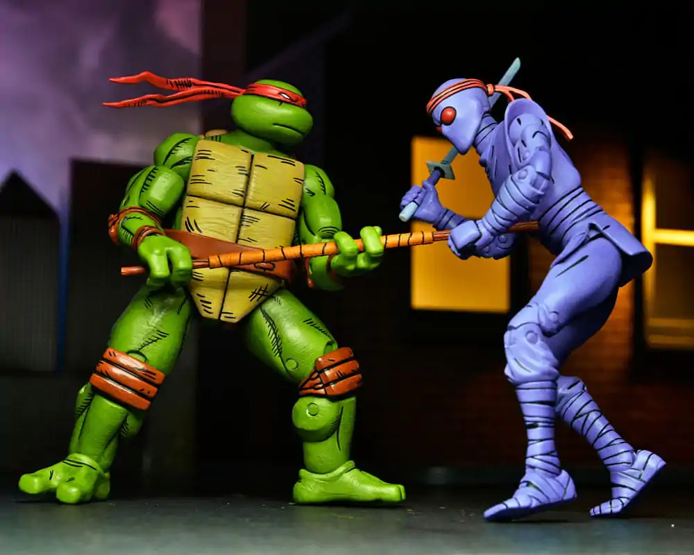 Teenage Mutant Ninja Turtles (Mirage Comics) Leonardo, Raphael, Michelangelo, &amp; Donatello 4 db-os csomag akciófigura 18 cm termékfotó