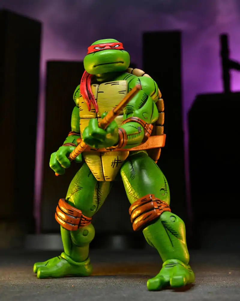 Teenage Mutant Ninja Turtles (Mirage Comics) Leonardo, Raphael, Michelangelo, &amp; Donatello 4 db-os csomag akciófigura 18 cm termékfotó