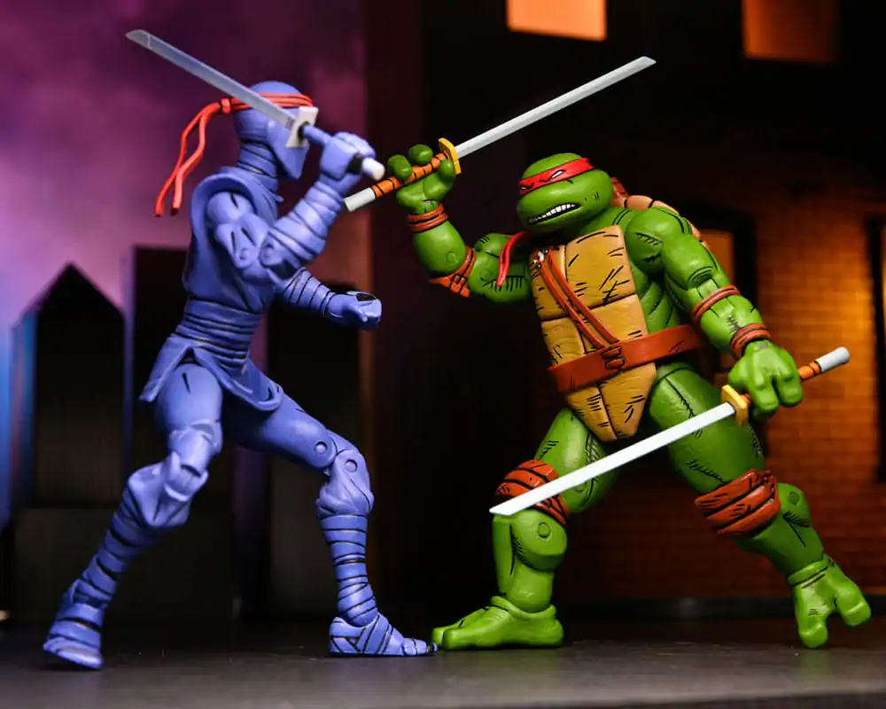 Teenage Mutant Ninja Turtles (Mirage Comics) Leonardo, Raphael, Michelangelo, &amp; Donatello 4 db-os csomag akciófigura 18 cm termékfotó