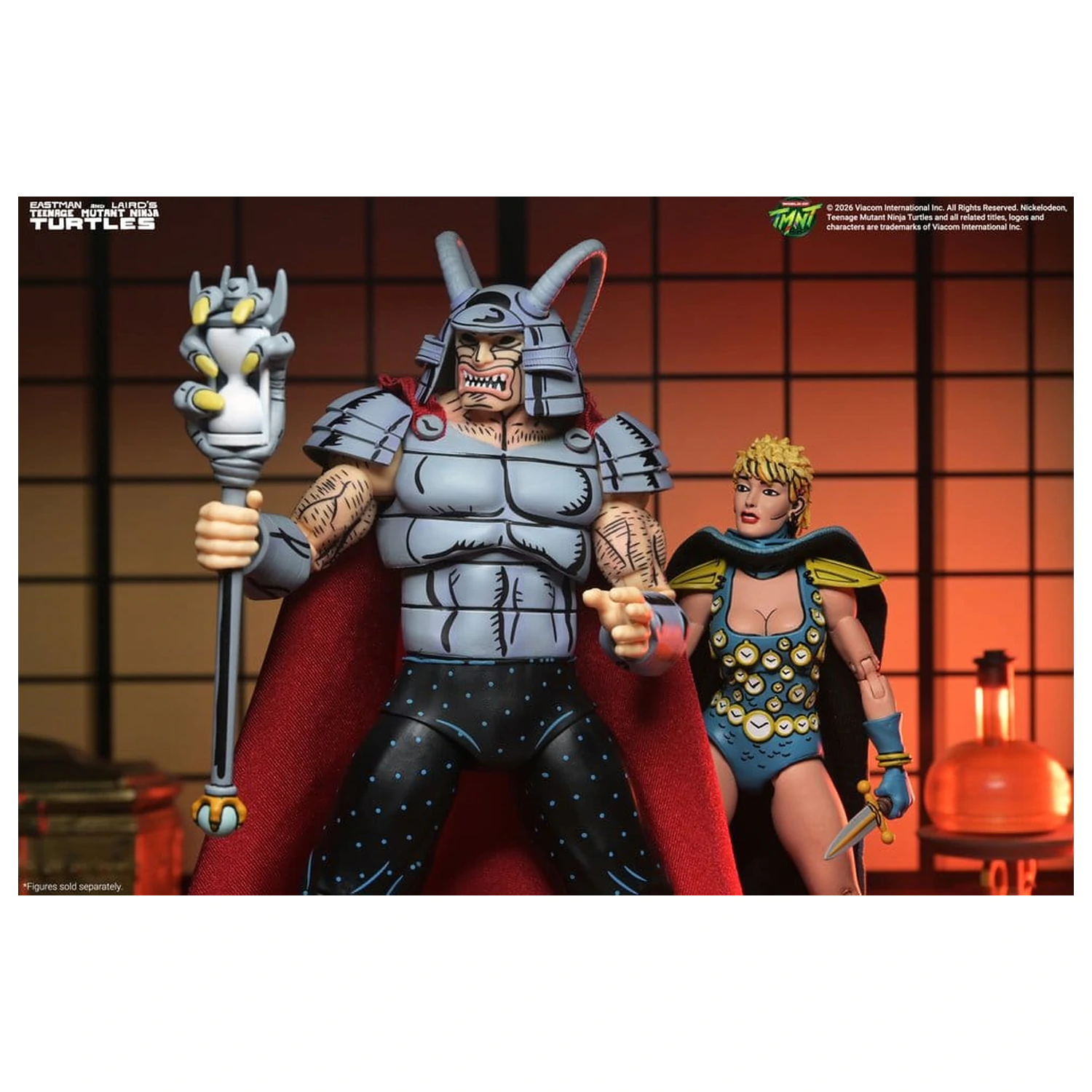 Teenage Mutant Ninja Turtles (Mirage Comics) Savanti Romero Warlord akciófigura 18 cm termékfotó
