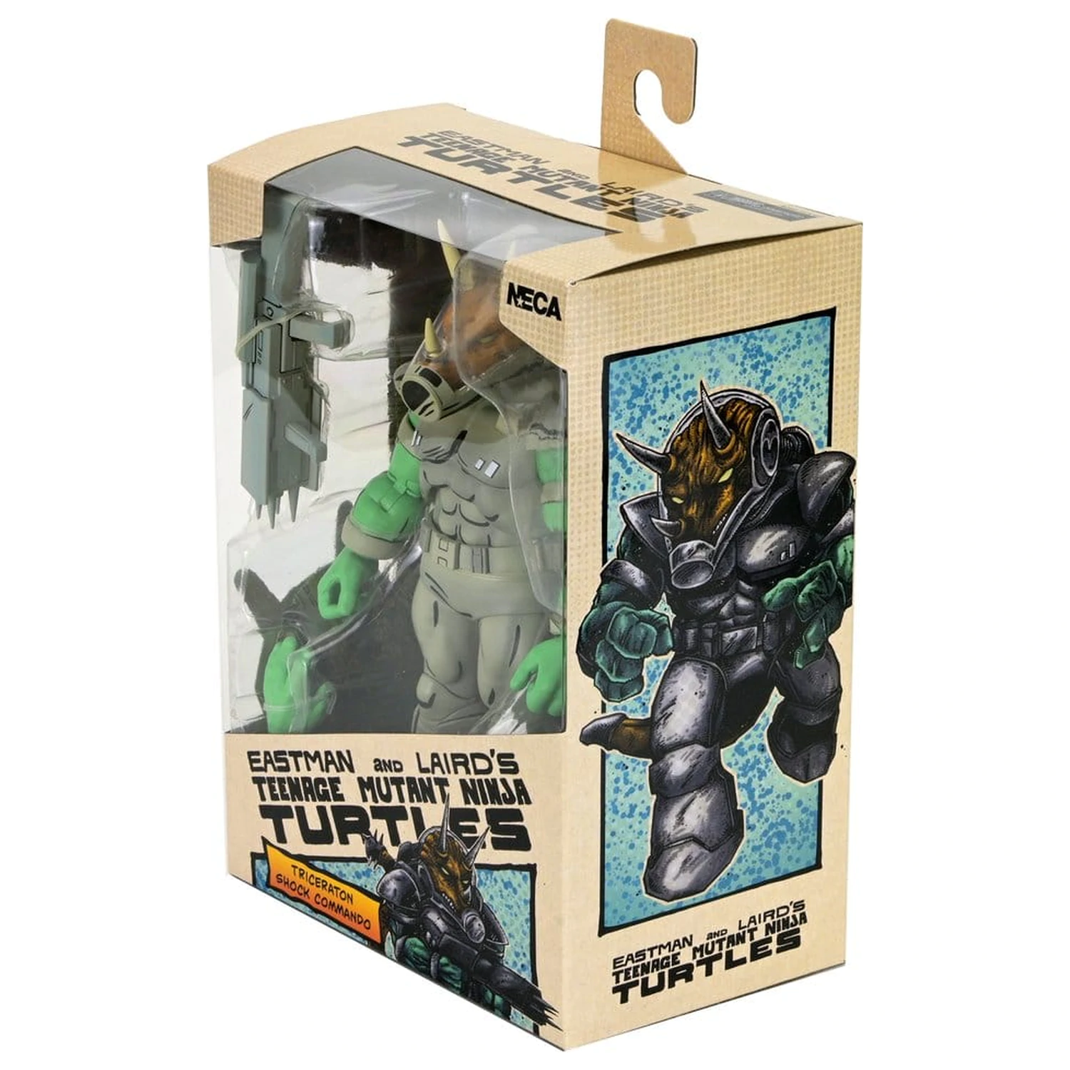 Teenage Mutant Ninja Turtles (Mirage Comics) Shock Commando Triceraton akciófigura 18 cm termékfotó