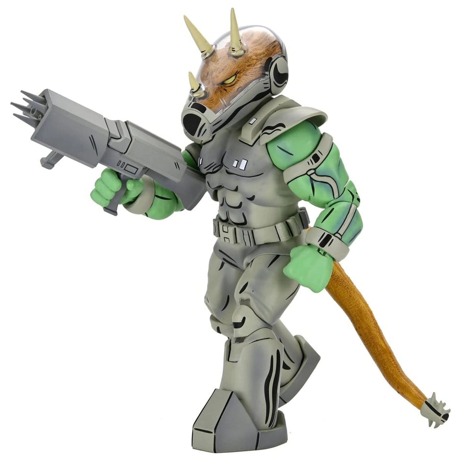 Teenage Mutant Ninja Turtles (Mirage Comics) Shock Commando Triceraton akciófigura 18 cm termékfotó