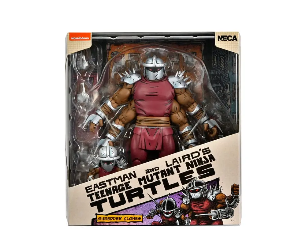 Teenage Mutant Ninja Turtles (Mirage Comics) Shredder Clone & Mini Shredder (Deluxe) akciófigurák 18 cm termékfotó