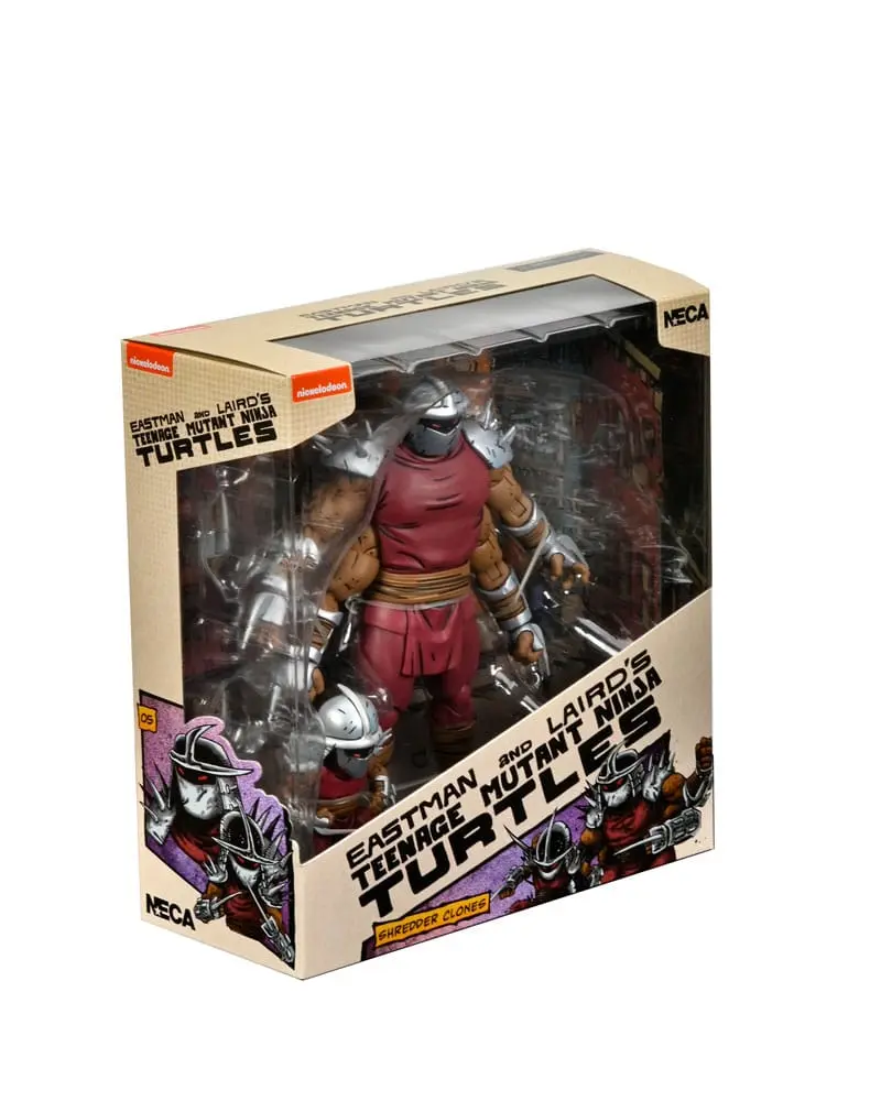 Teenage Mutant Ninja Turtles (Mirage Comics) Shredder Clone & Mini Shredder (Deluxe) akciófigurák 18 cm termékfotó