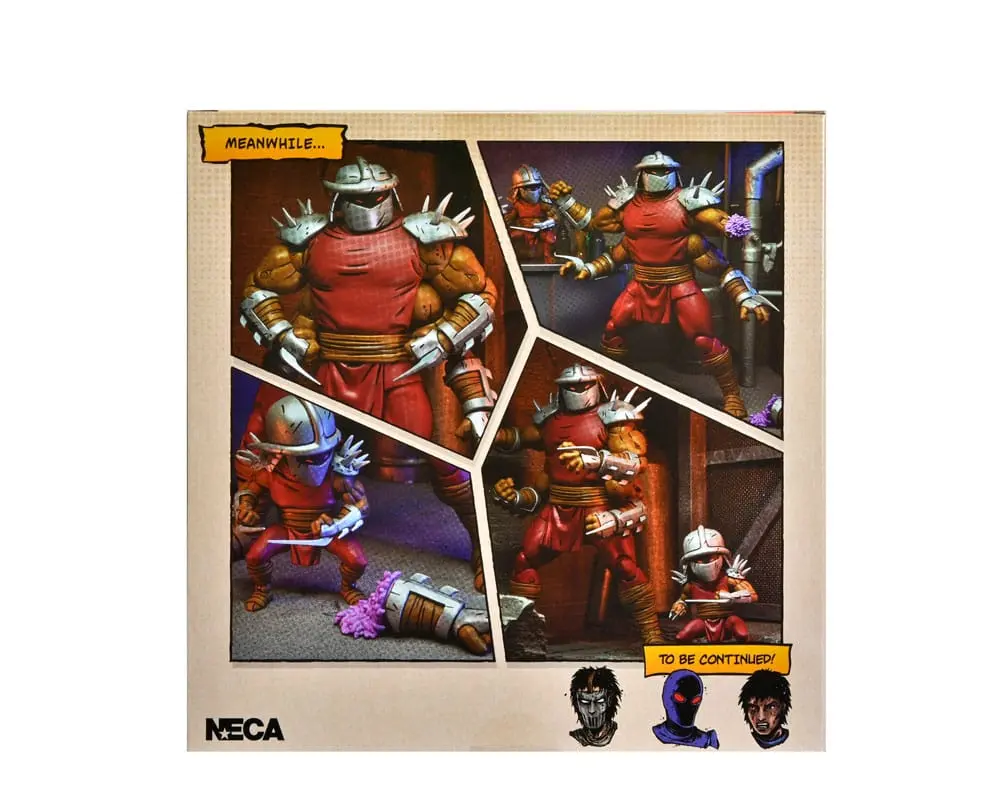 Teenage Mutant Ninja Turtles (Mirage Comics) Shredder Clone & Mini Shredder (Deluxe) akciófigurák 18 cm termékfotó