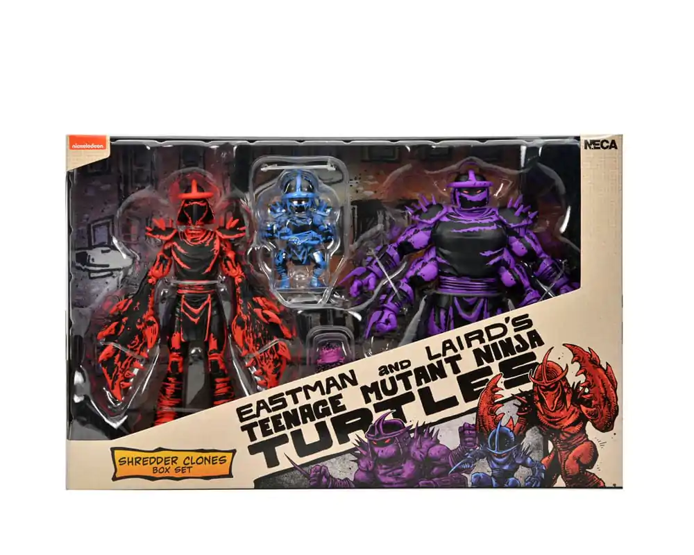 Teenage Mutant Ninja Turtles (Mirage Comics) Shredder Clones Box akciófigura csomag 18 cm termékfotó