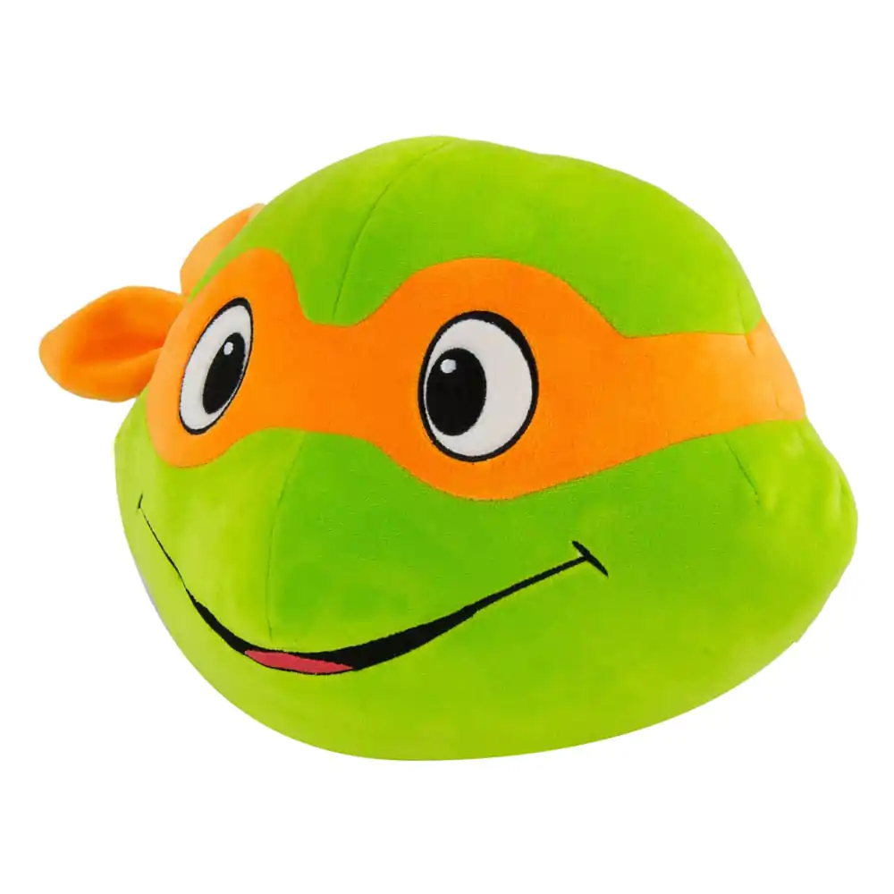 Teenage Mutant Ninja Turtles Mocchi-Mocchi Mega Michelangelo Head plüss figura 27 cm termékfotó