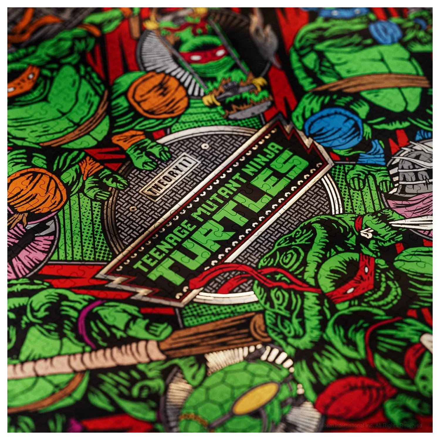 Teenage Mutant Ninja Turtles multi-dimensional puzzle (1000 darab) termékfotó