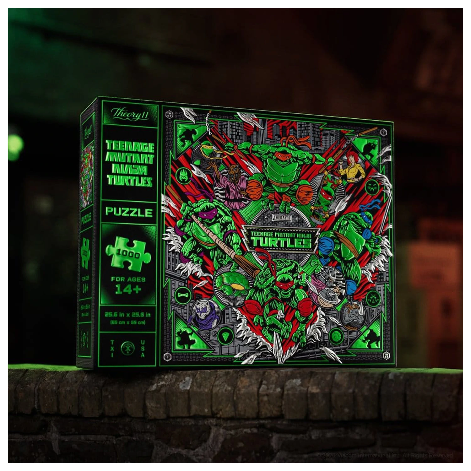 Teenage Mutant Ninja Turtles multi-dimensional puzzle (1000 darab) termékfotó