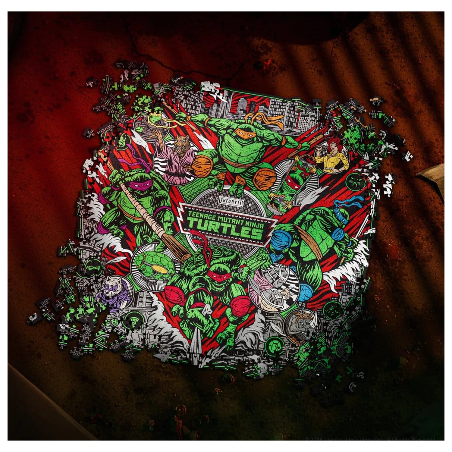 Teenage Mutant Ninja Turtles multi-dimensional puzzle (1000 darab) termékfotó