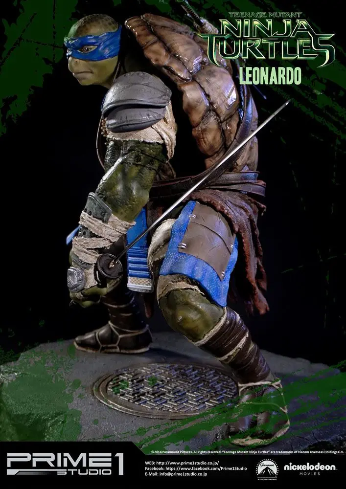 Teenage Mutant Ninja Turtles Museum Master Line Leonardo szobor figura 58 cm termékfotó