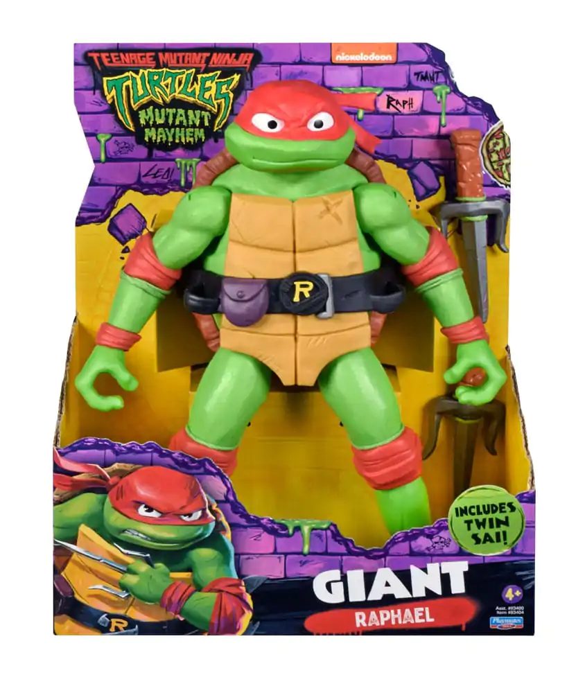 Teenage Mutant Ninja Turtles: Mutant Mayhem Giant Raphael akciófigura 30 cm termékfotó