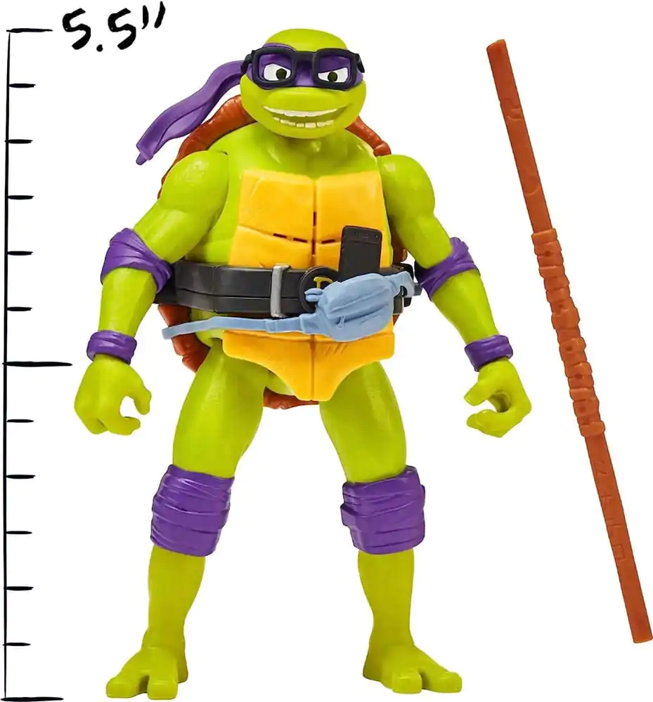Teenage Mutant Ninja Turtles: Mutant Mayhem Ninja Shouts Donatello akciófigura 14 cm  termékfotó