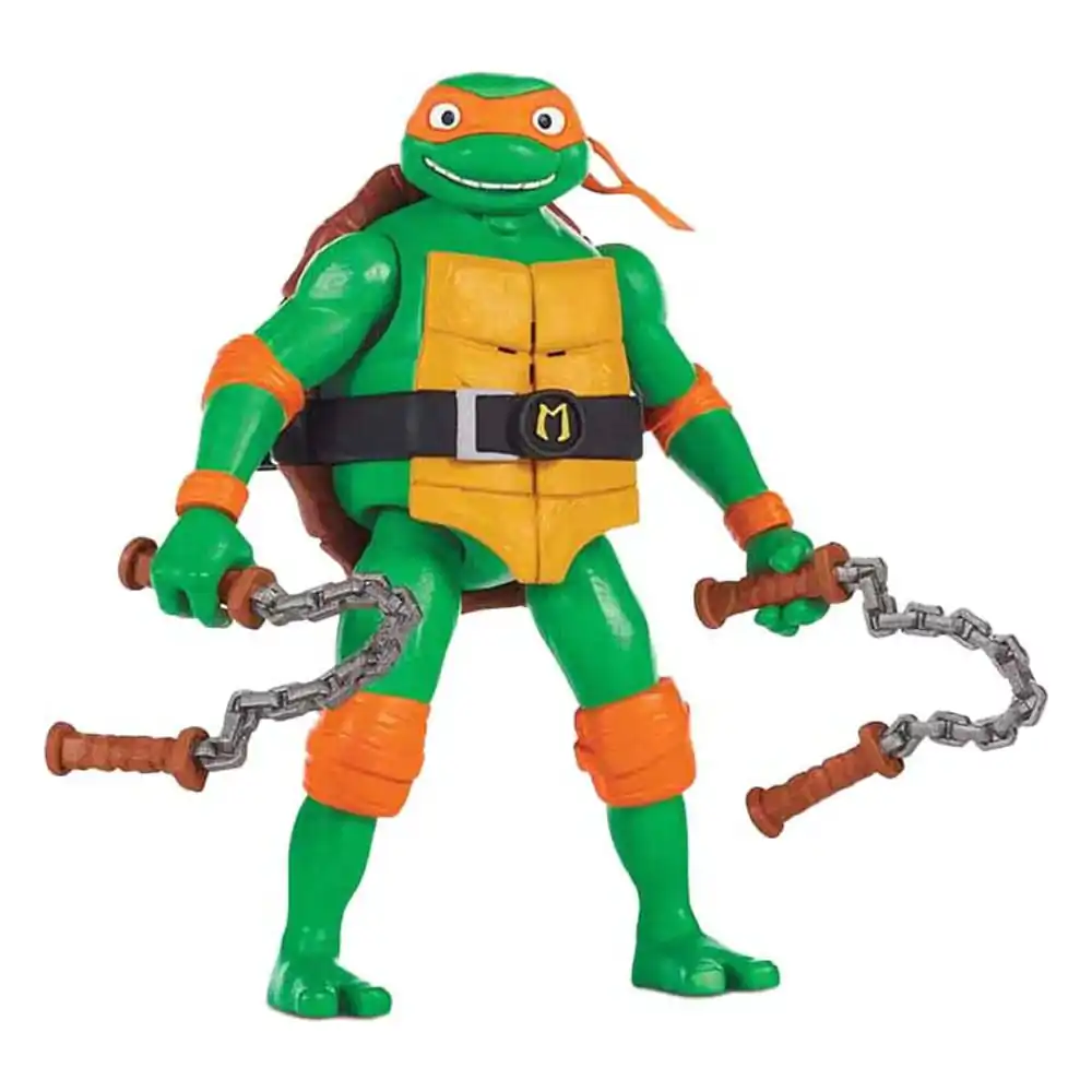 Teenage Mutant Ninja Turtles: Mutant Mayhem Ninja Shouts Michelangelo akciófigura 14 cm  termékfotó