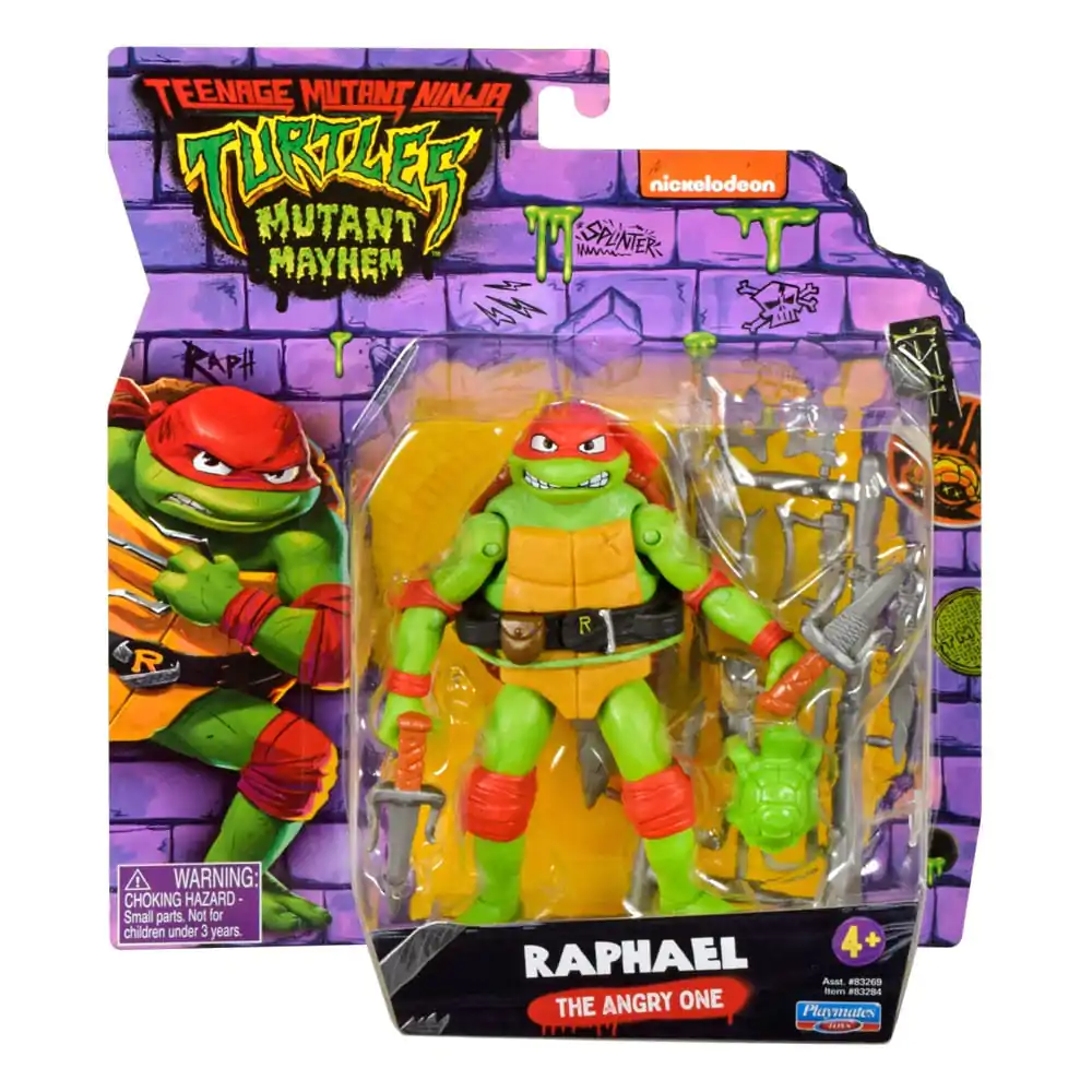 Teenage Mutant Ninja Turtles: Mutant Mayhem Raphael akciófigura 10 cm termékfotó