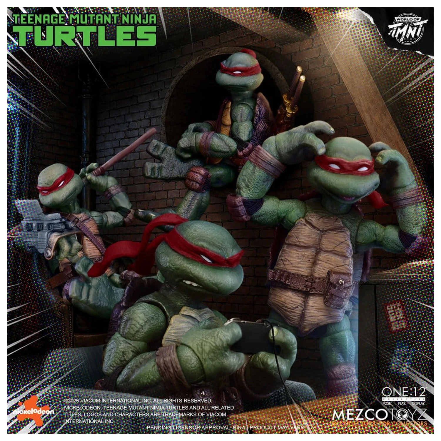 Teenage Mutant Ninja Turtles One:12 Collective akciófigura csomag 1/12 Boxed Set 17 cm termékfotó