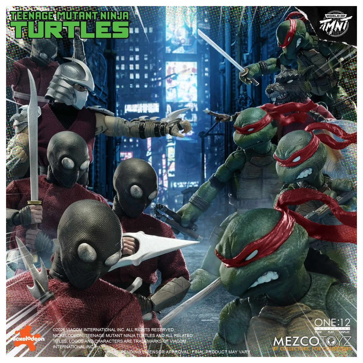 Teenage Mutant Ninja Turtles One:12 Collective akciófigura csomag 1/12 Boxed Set 17 cm termékfotó