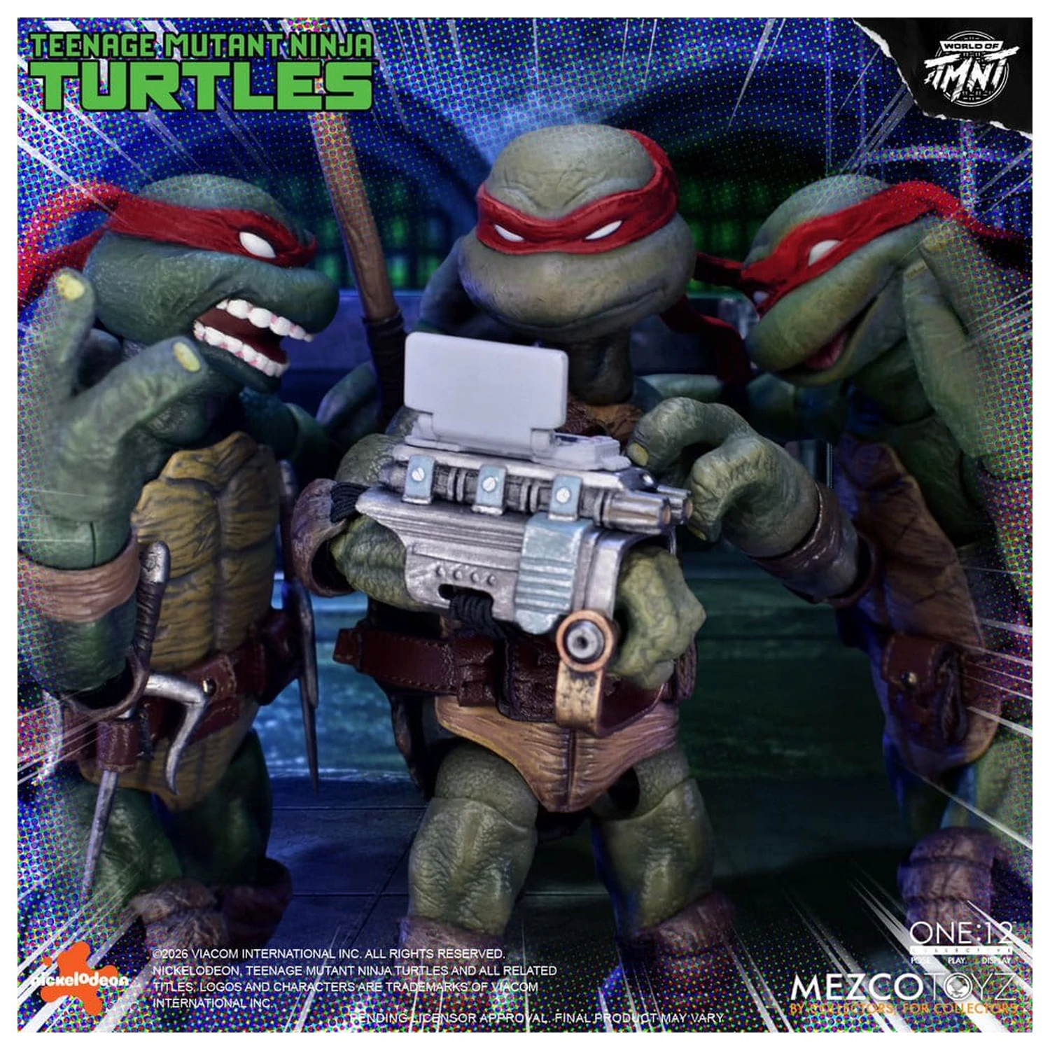Teenage Mutant Ninja Turtles One:12 Collective akciófigura csomag 1/12 Boxed Set 17 cm termékfotó