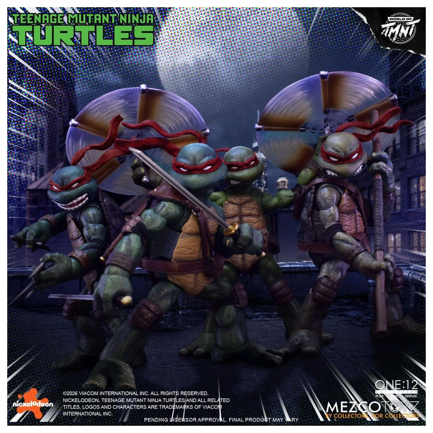 Teenage Mutant Ninja Turtles One:12 Collective akciófigura csomag 1/12 Boxed Set 17 cm termékfotó