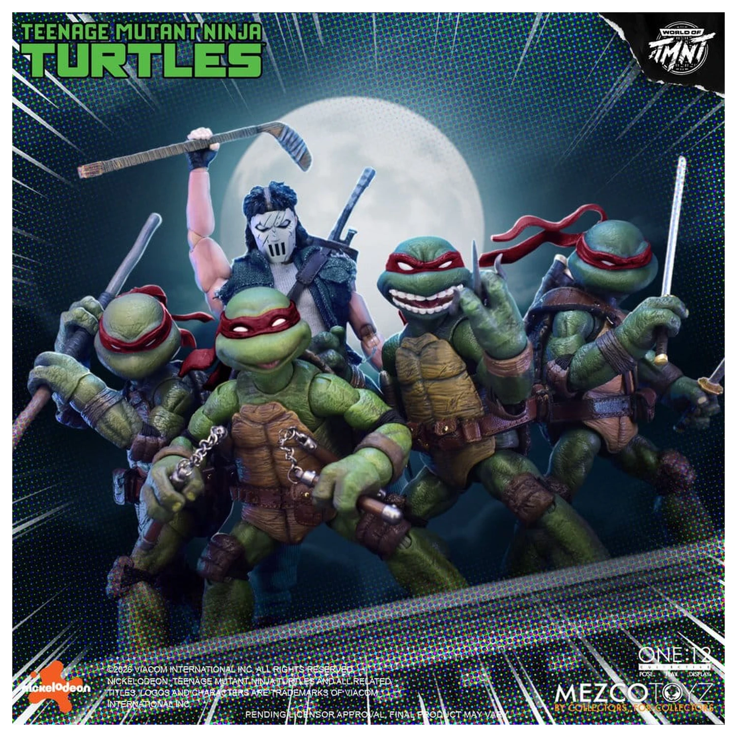 Teenage Mutant Ninja Turtles One:12 Collective akciófigura csomag 1/12 Boxed Set 17 cm termékfotó