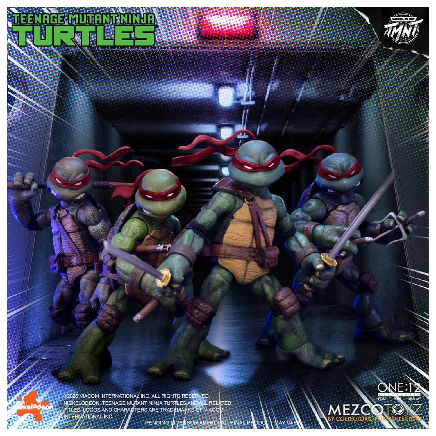 Teenage Mutant Ninja Turtles One:12 Collective akciófigura csomag 1/12 Boxed Set 17 cm termékfotó