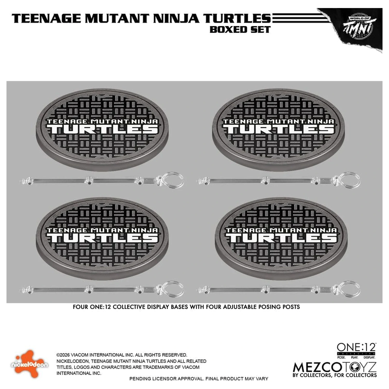 Teenage Mutant Ninja Turtles One:12 Collective akciófigura csomag 1/12 Boxed Set 17 cm termékfotó