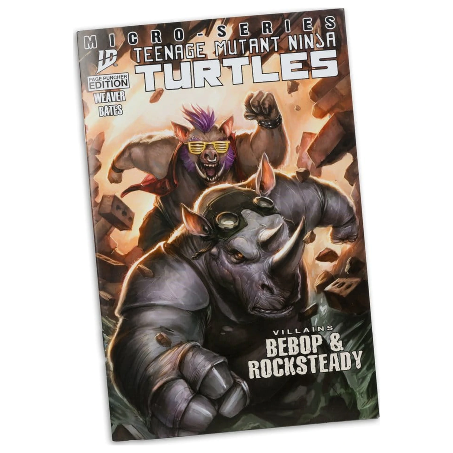 Teenage Mutant Ninja Turtles Page Punchers akciófigura Bebop 16 cm termékfotó